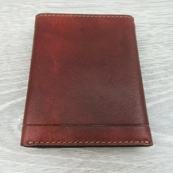 Fossil Allen Trifold RFID Mens Tan Brown Leather Wallet NEW - Picture 4 of 10